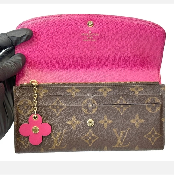 Louis Vuitton Limited Edition Monogram Blooming wallet - Picture 2 of 13